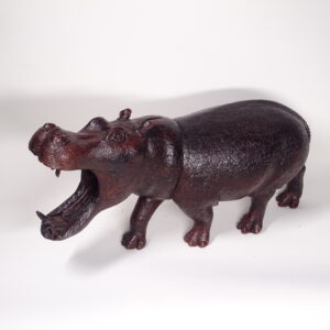 Nijlpaard houten beeld