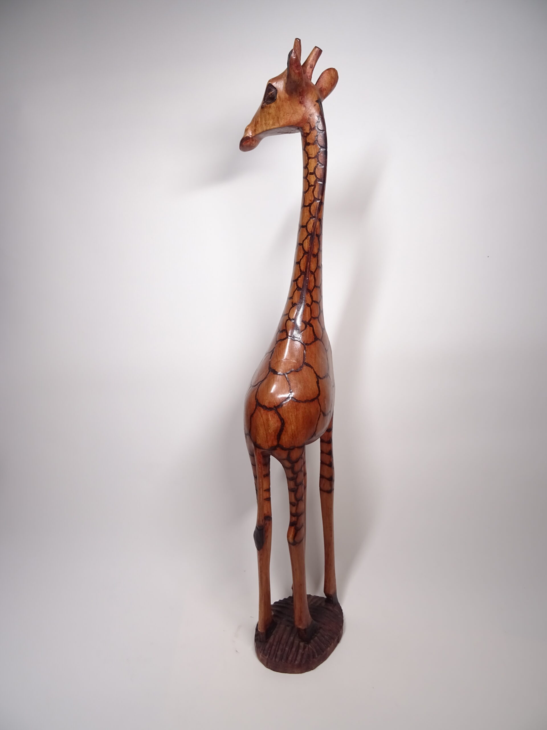 Houten giraffe (73 cm) - Afbeelding 2