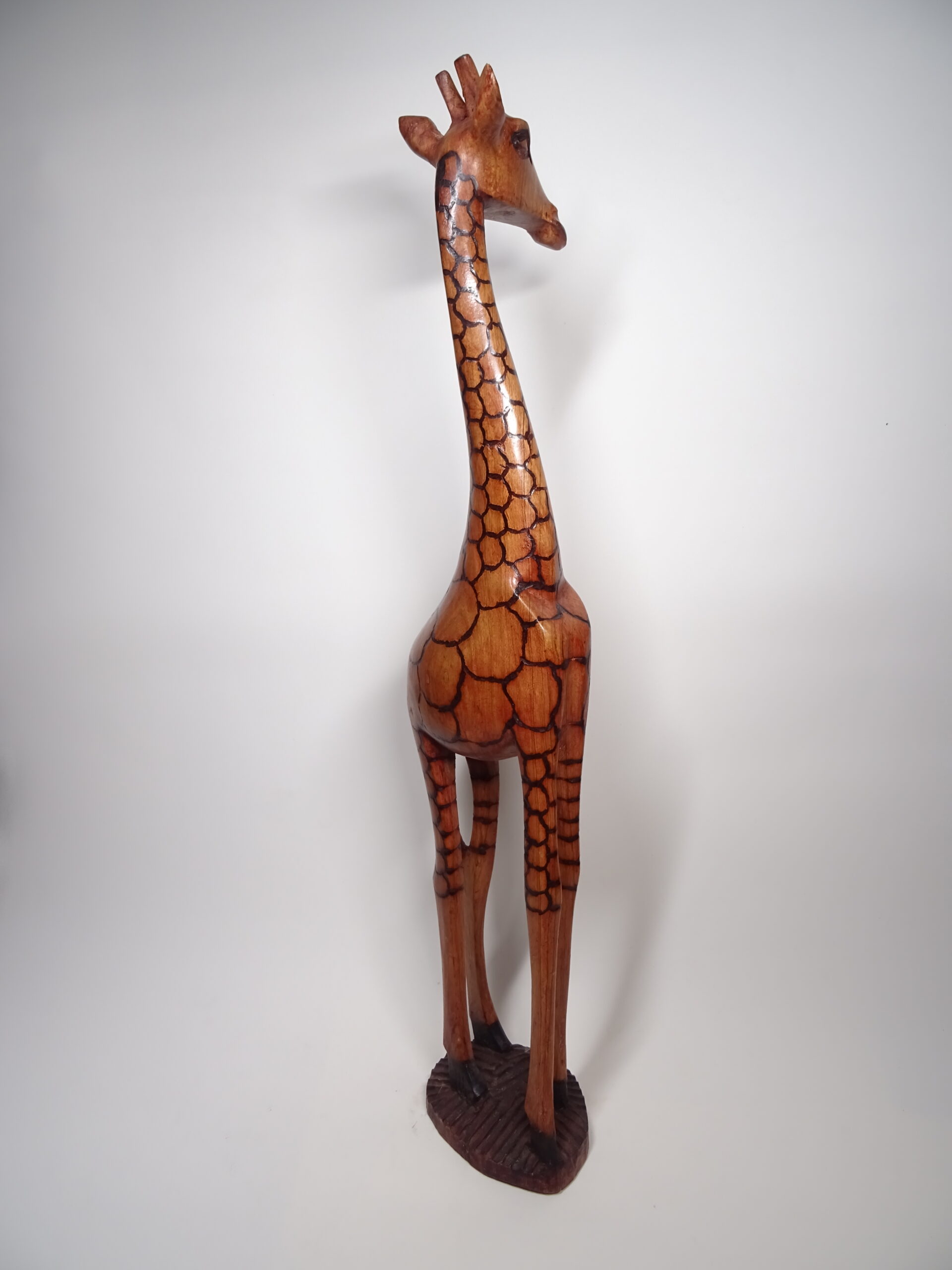Houten giraffe (73 cm) - Afbeelding 3
