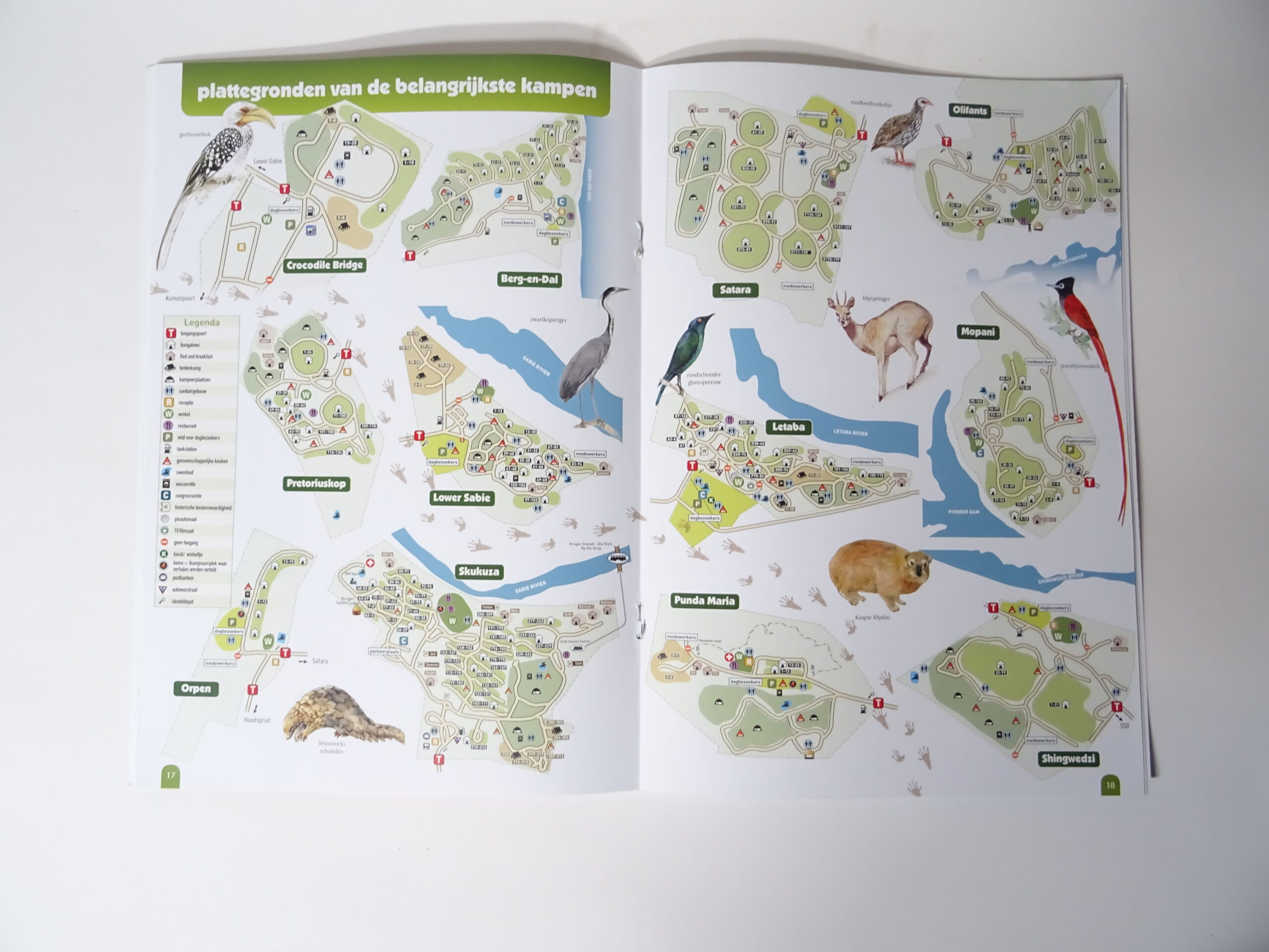 Krugerpark kaart - Afbeelding 5