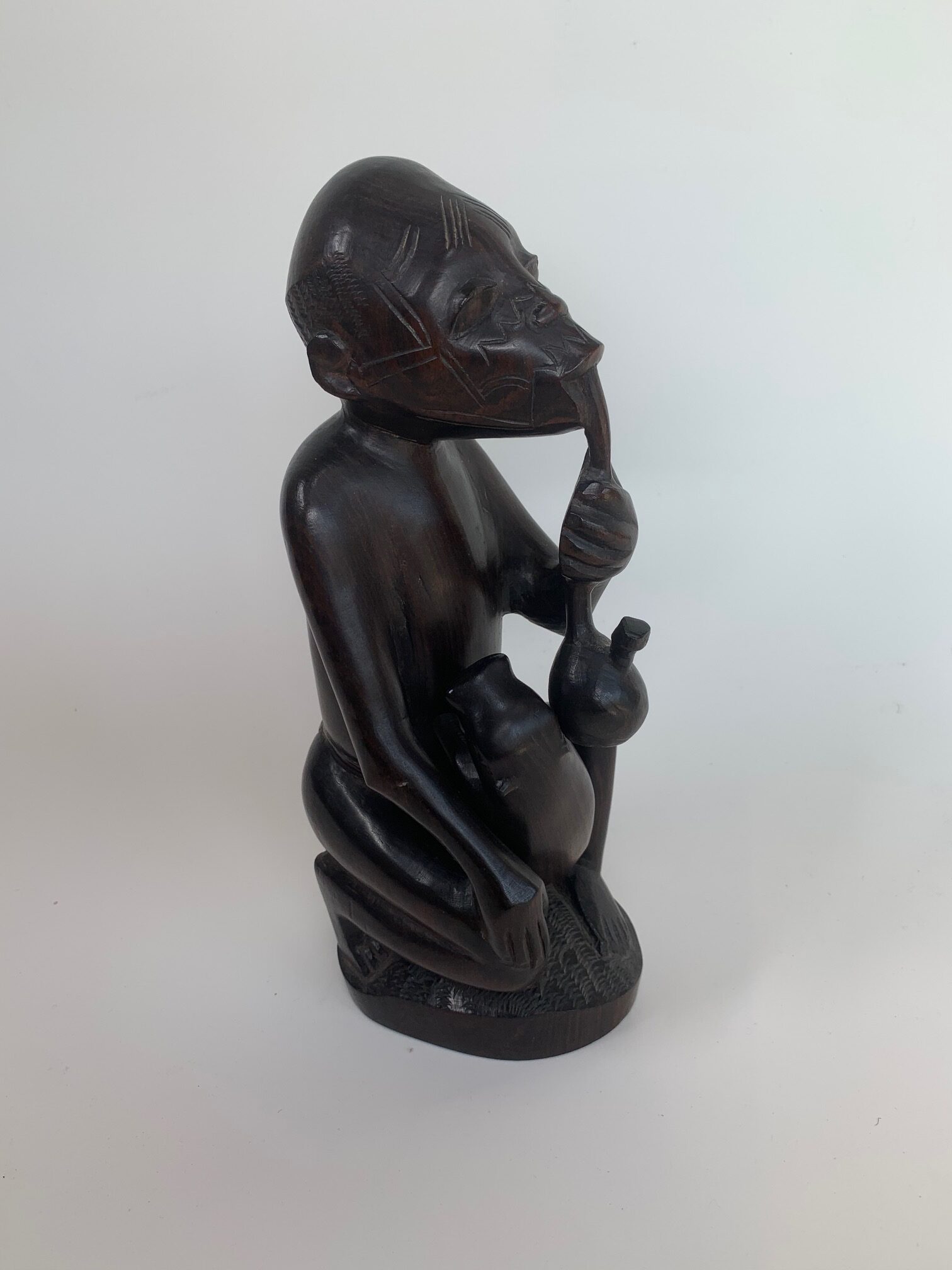 Sculptuur van ebbenhout