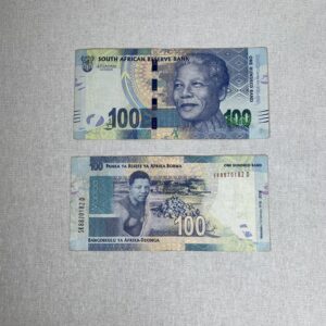 Zeldzaam 100 rand biljet uit Zuid Afrika
